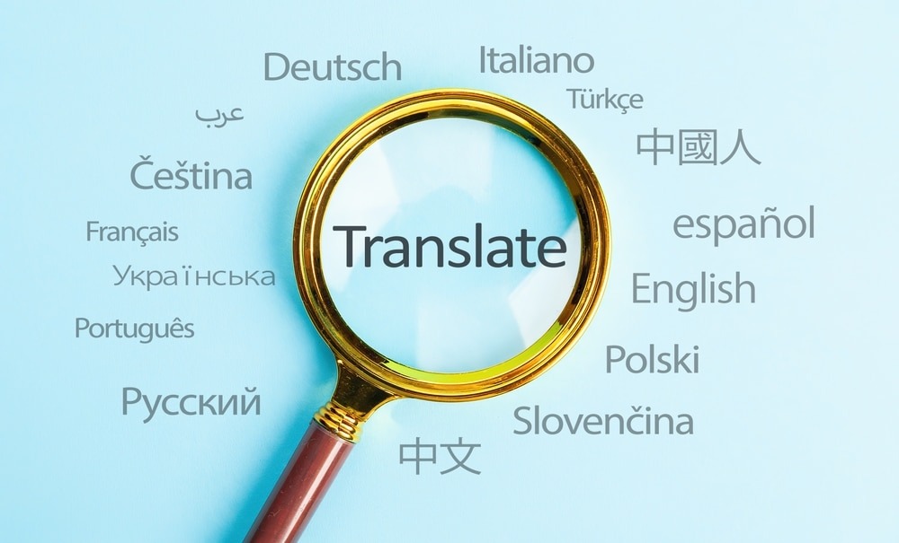 Legal translation of documents